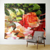 Boeket Rozen...... Wandkleed (In Situ (horizontaal))