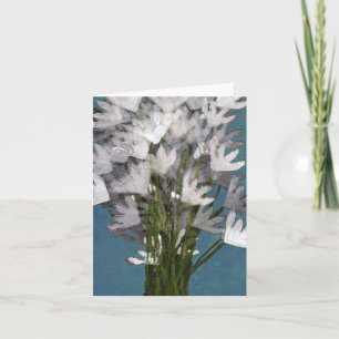 Boeket van Bloemen Kaart