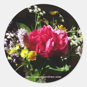 Boeket van Bloemen stickers