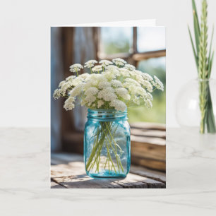 Boeket van Fluweelbloem Kaart