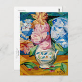 Boeket van Hydrageas door Alice Bailly Briefkaart (Voorkant / Achterkant)