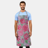 Boeket van Liefde Bloemen Schort (Gedragen)