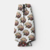 Boeket van pioenen, citrien en topaas flesjeskoeler (Achterkant)