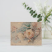 Boeket van Rozen - Franz Bischoff Briefkaart (Staand voorkant)