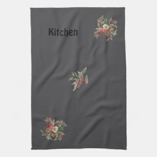 Boeket van rozen Keukenhanddoeken