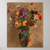 Boeket van Wildflowers | Odilon Redon-Briefkaart Poster (Voorkant)