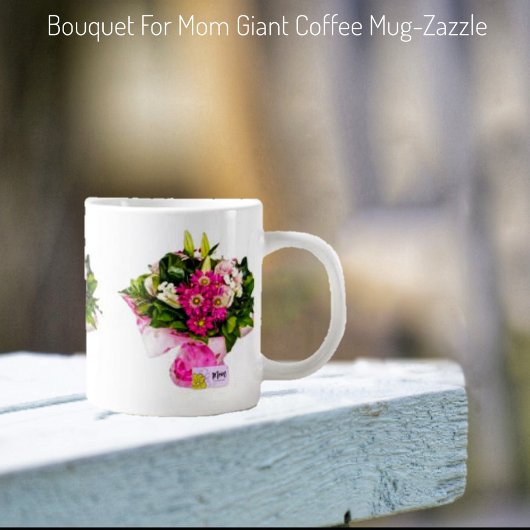 Boeket voor mama extra grote beker