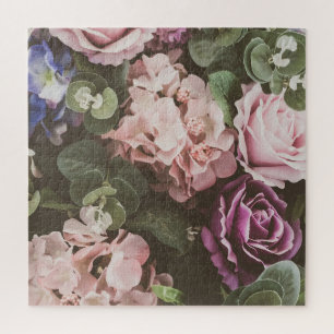 Boeketbloem, filter, mooie achtergrond legpuzzel