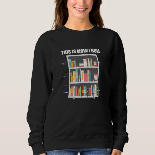 Boekhandboekworm Librarian Library — Afdrukwekkend Trui