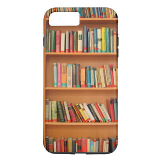 Boekhoudboekenbibliotheek Bladwijzer lezen iPhone 8 Plus / 7 Plus Hoesje