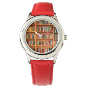 Boekhoudboekenbibliotheek Bladwijzer lezen Horloge