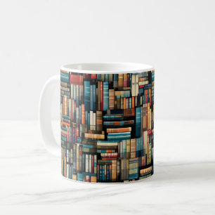 Boekhoudboekenbibliotheek Bladwijzer lezen Koffiemok