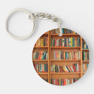 Boekhoudboekenbibliotheek Bladwijzer lezen Sleutelhanger