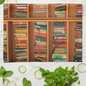 Boekhoudboekenbibliotheek Bladwijzer lezen Theedoek (Gevouwen)