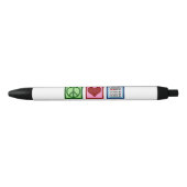 Boekhouden met liefde op maat zwarte inkt pen (Voorkant)