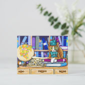 Boekhouder Briefkaart (Staand voorkant)