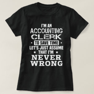 boekhouder t-shirt