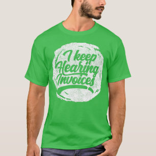 Boekhouding accountant t-shirt