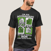 Boekhouding Moederschap Beste Mam Ooit Accountant  T-shirt (Voorkant)