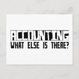 Boekhouding wat er nog meer is? briefkaart