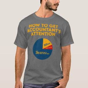 Boekhoudkundige cadeau voor accountantscontrole t-shirt