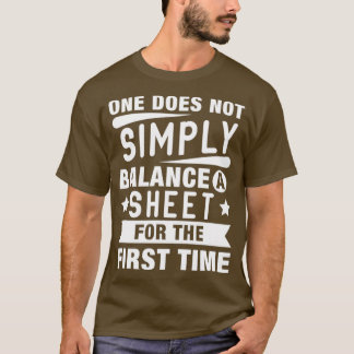 Boekhoudkundige controle accountants Aud T-shirt