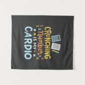 Boekhoudkundige Cruning Number is mijn hart Wandkleed (Voorkant (horizontaal))