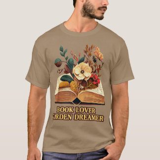 Boekhoudkundige dromer voor tuinlezen t-shirt