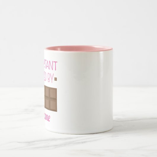 Boekhoudkundige Funny Personalized Gift Tweekleurige Koffiemok (Center)