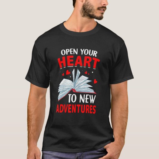 Boekhoudkundige gebruiker lezen Novel T-shirt (Voorkant)