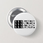 Boekhoudkundige overleving ronde button 5,7 cm (Voorkant /achterkant)