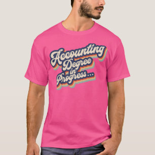 Boekhoudkundige student t-shirt