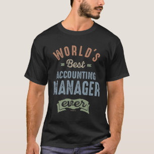 Boekhoudmanager T-shirt