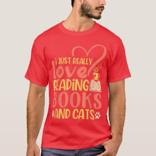 Boekhoudprijsopgave: Lover Pun Book Reading Tet de T-shirt