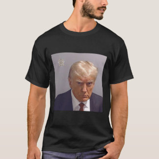 Boekingsfoto van Donald Trump T-shirt
