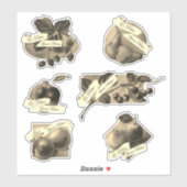   boekje met recepten voor startvruchten sticker (Vel)