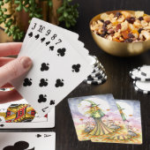 Boekjes Witch en Katten Fantasy Art Pokerkaarten (Insitu)