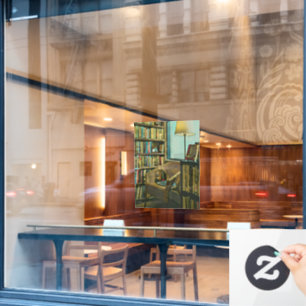 boekkunstwerk raamsticker
