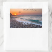 Boeklabel Rechthoekige Sticker (Tas)