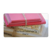 Boeklabels Etiket (Voorkant)