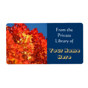Boeklabels uit de privé-bibliotheek boeklabels etiket