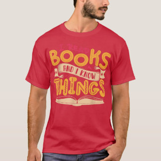 Boeklantaarn Librarian Pun Book Reading Text D T-shirt