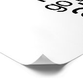 Boeklappen gaan nooit alleen naar bed poster (Hoek)