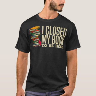 Boeklepgeschenk voor vrouwelijke lezer Funny Cool T-shirt