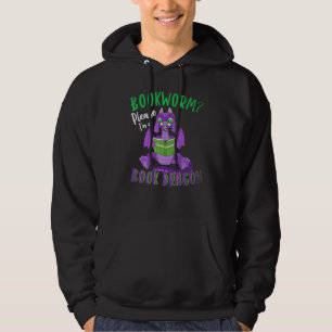 Boeklezing Bibliothecaris Boekenwurm Nerd Boek Dra Hoodie