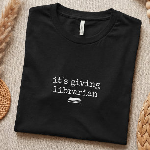 Boekliefhebber Bibliothecaris Beroep Eenvoudig T-shirt