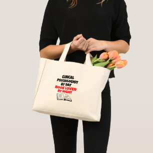 Boekliefhebber klinisch psycholoog mini tote bag