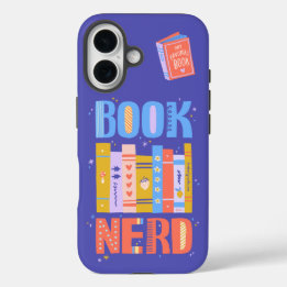 Boekliefhebber telefoonhoesje – Kleurrijk boekenon iPhone 16 Hoesje