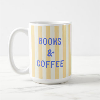 Boekliefhebber Trendy Pastelkleur Lettertype Lezen Koffiemok