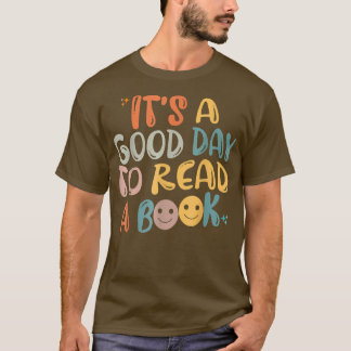 Boekliefhebbers Funny Reading Het is een goede dag T-shirt
